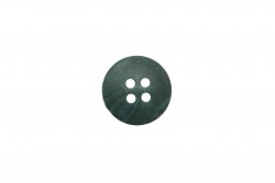 Κουμπί πράσινο 15mm με 4 τρύπες