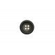 Κουμπί μαύρο 20mm με 4 τρύπες