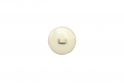 Κουμπί λευκό 18mm με ποδαράκι