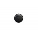 Κουμπί μαύρο 15mm με ποδαράκι