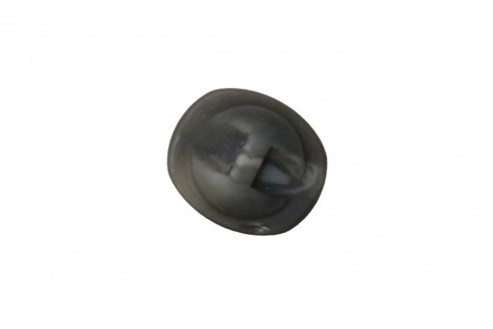 Κουμπί ανθρακί 15Χ20mm με ποδαράκι