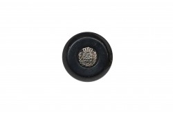 Button black 25mm 