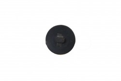 Button black brown 20mm 