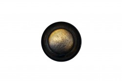 Κουμπί μεταλλικό μαύρο - χρυσό 20mm 