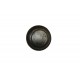 Κουμπί σιδερένιο μαύρο - ασημί 20mm 