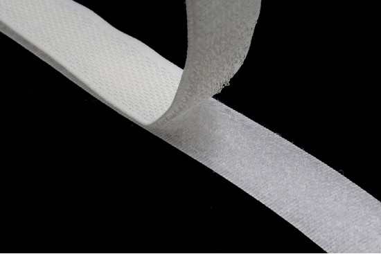 Ταινία Velcro ραφτή 20mm σε λευκό (αρσενικό - θηλυκό)