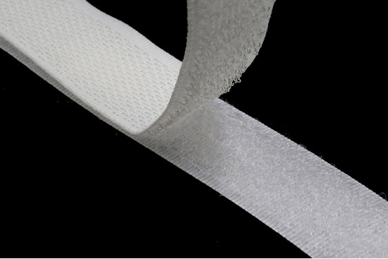 Ταινία Velcro ραφτή 30mm σε λευκό (αρσενικό - θηλυκό)