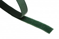 Ταινία Velcro αυτοκόλλητο 20mm σε πράσινο (αρσενικό - θηλυκό)