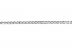 Chain in silver color 4mm