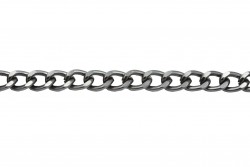 Chain in gray - anthracite color 8mm