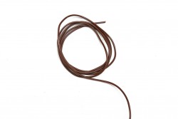 Dark brown  rubber cord