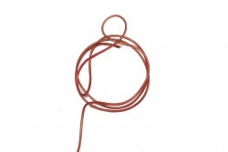 Brown rubber cord